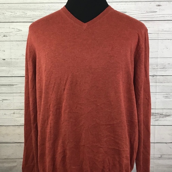 St john's bay v neck sweater mens Clearance